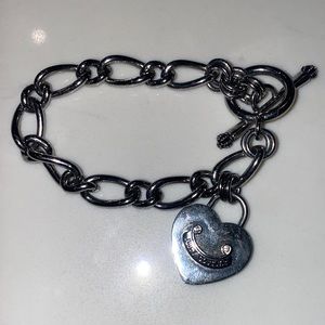 Vintage juicy couture bracelet silver
